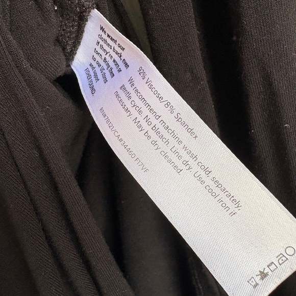 Eileen Fisher Black Mock Neck Tunic - Picture 6 of 7